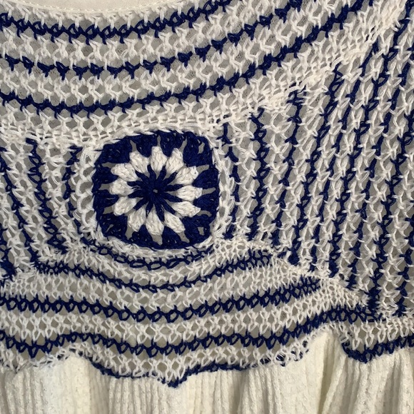 Free‎ people soul mate knit crochet thermal. NWOT. Retail 98 - Picture 6 of 6